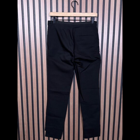 COS Pants 6 / S Womens Black Skinny Flat Front Stretch Elastic Waist - Picture 2 of 10